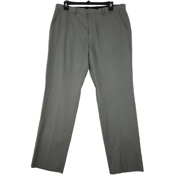 Calvin Klein ~Men's Size 34x30~ Gray Slim Fit Chino Pants. - Picture 1 of 12